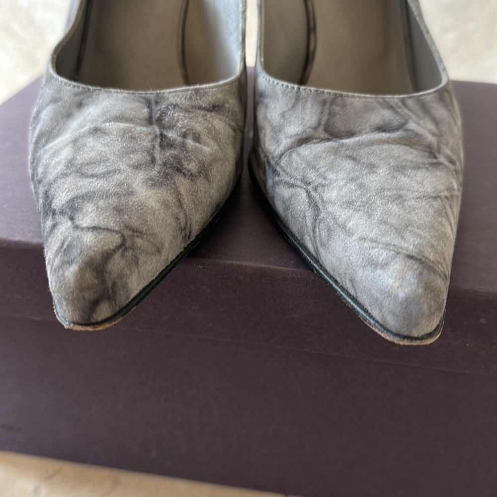 Prada suede animal print sling back - Picture 5 of 7